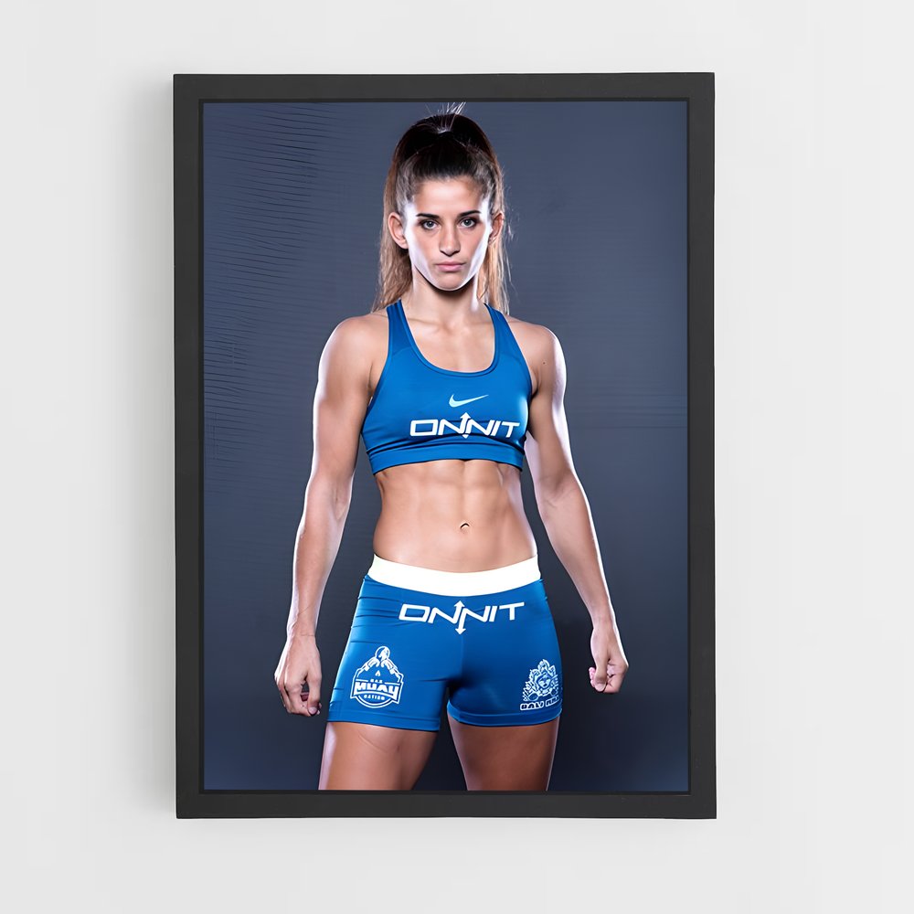Poster Tiffany van – affiche Muay Thai (vue 2)